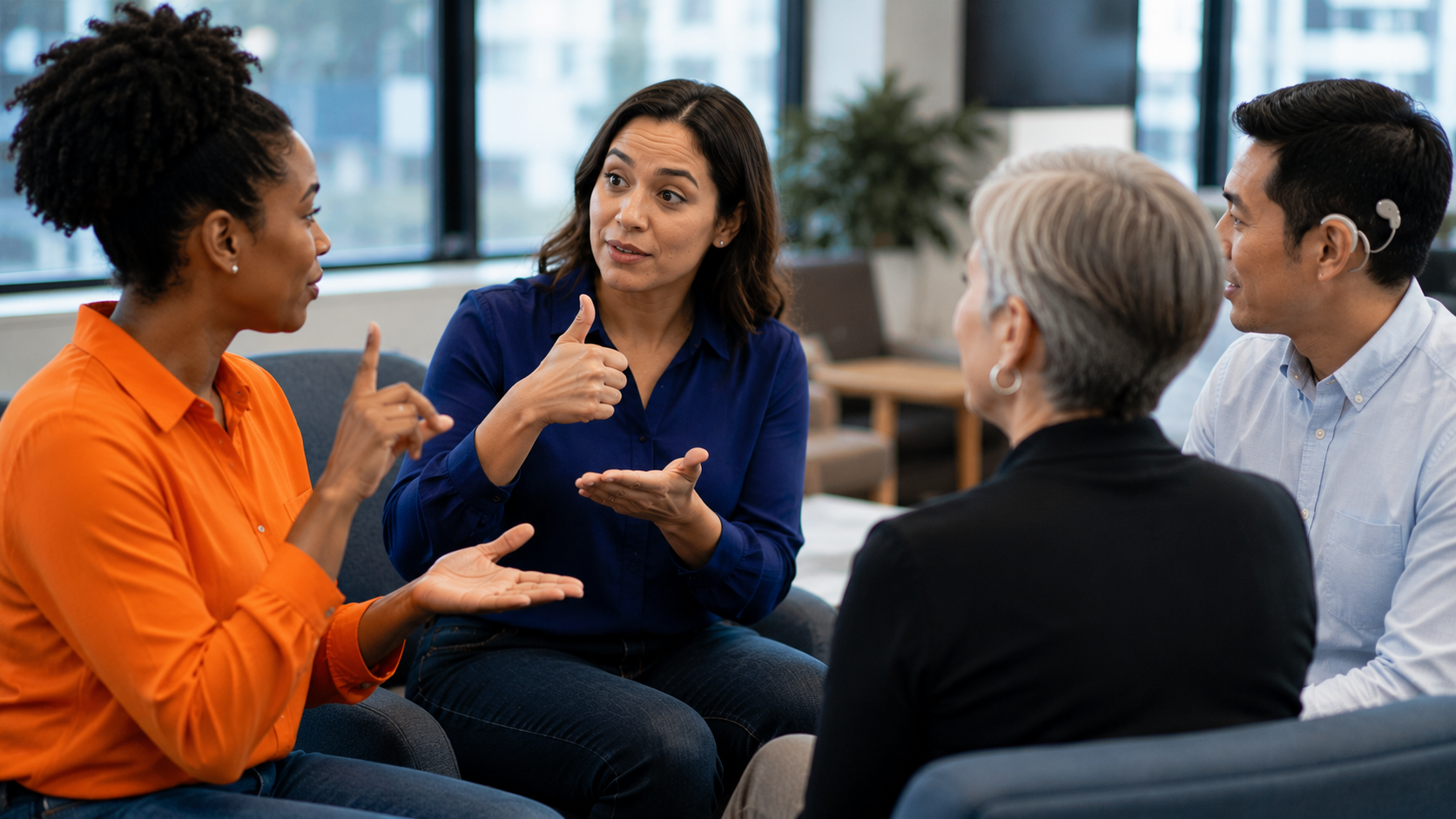 Improving Communication Access for Individuals Who Are Deaf, DeafBlind and Hard of Hearing ,